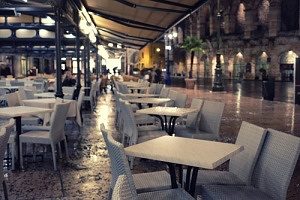 a popular restaurant covered by property insurance