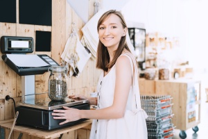 women working at a cannabis store covered with E&O insurance coverage