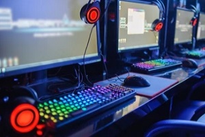 esports gaming setup