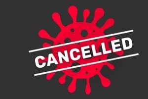 event cancelled due to corona virus