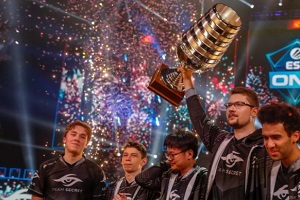 esports team winning prize