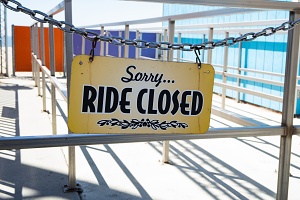festival amusement ride closed