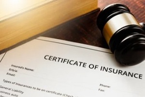 certificate of insurance