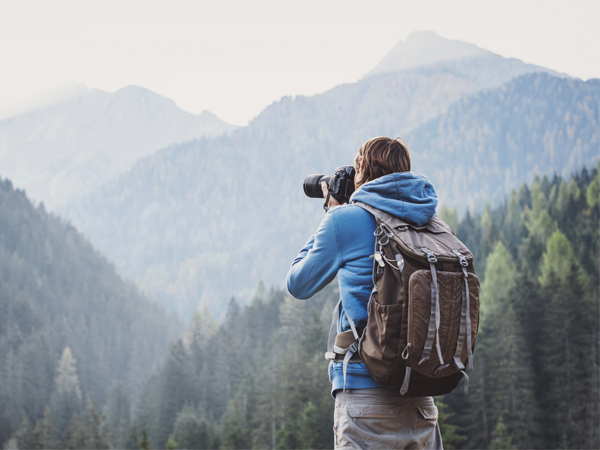 Man Taking Photo