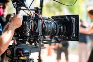 big film shooting camera 