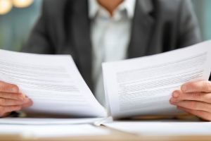 Film Producer Reviewing DICE and Production Insurance Policies